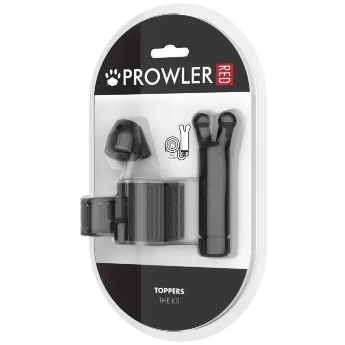 Prowler Red Poppers 'Plus One' popper topper kit on a white baxkground