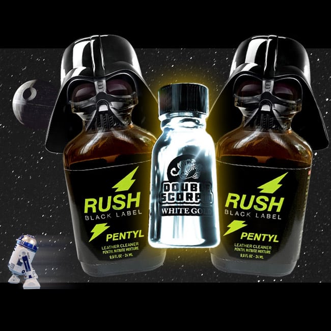In a galaxy not so far away: intergalactic-themed cleaning products ready to tackle the dark side double of dirt.