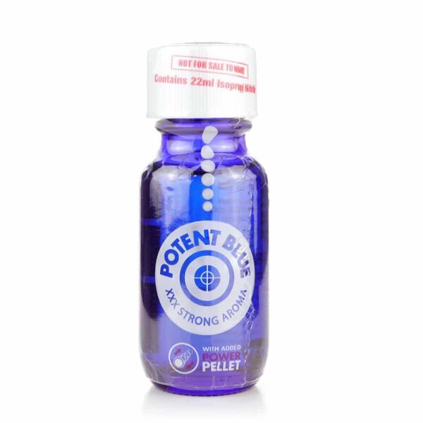 Potent blue xxx strong aroma – 22ml best sellers prowler poppers
