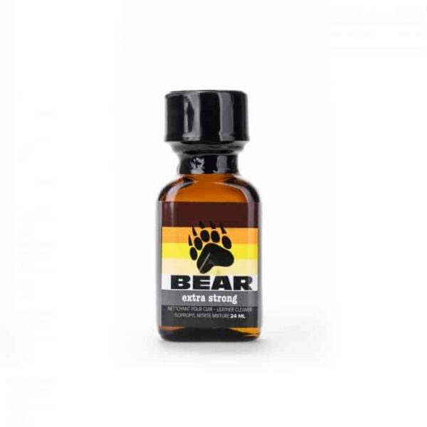 Bear leather cleaner 24ml poppers from europe prowler poppers