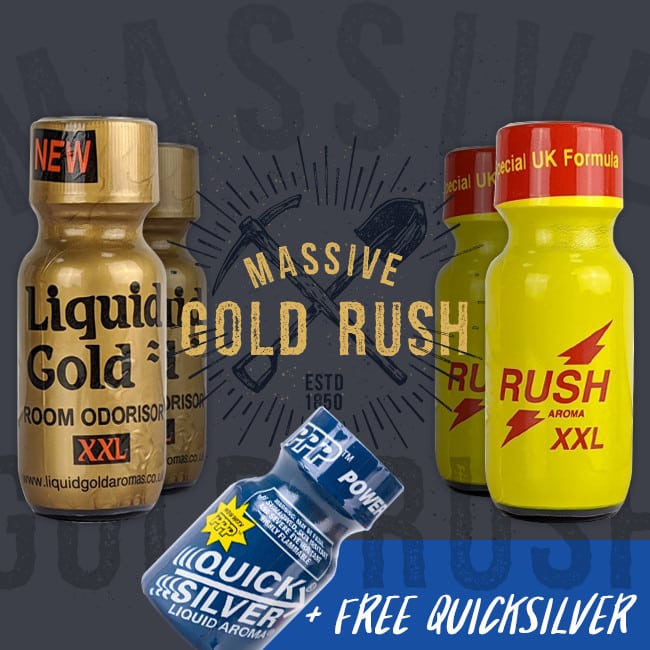 massive gold rush and quicksilver