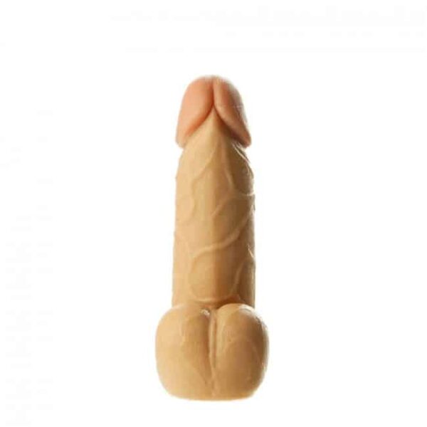Prowler realistic dildo with suction base dong and balls flesh 7in toys prowler poppers