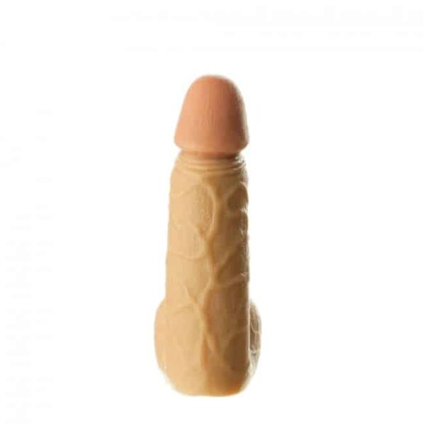 Prowler realistic dildo with suction base dong and balls flesh 8in toys prowler poppers