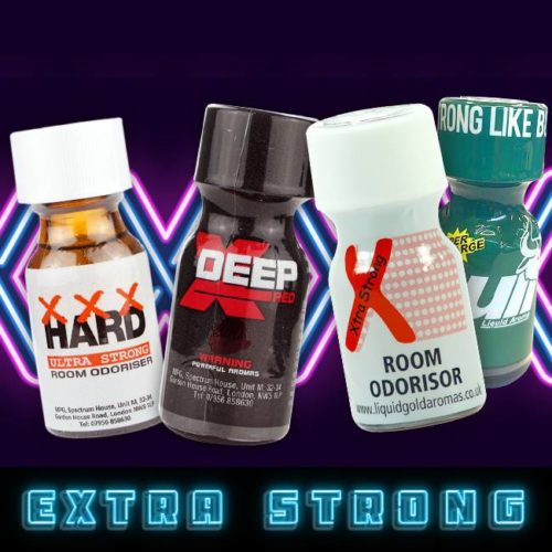 Extra strong pack of poppers