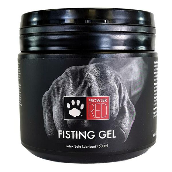 Prowler red fisting gel 500ml lube prowler poppers