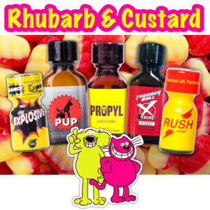 Rhubarb & custard packs prowler poppers